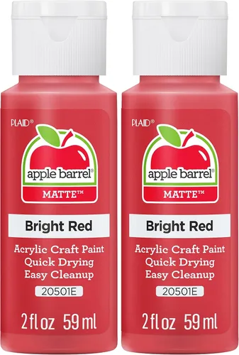 Vista 65 de Apple Barrel 20529 Pintura acrílica, 2 onzas, verde Navidad, paquete de 2