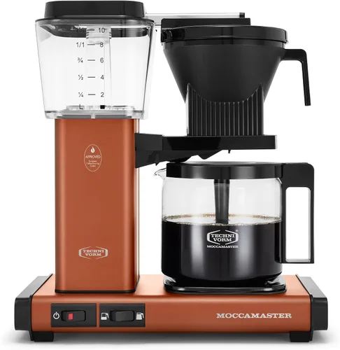 Vista 18 de Technivorm Moccamaster 53937 KBGV - Cafetera de 10 tazas, color negro, 40 onzas, 1.25 l