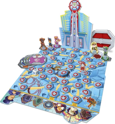 Vista 2 de Spin Master Juego de mesa de película Paw Patrol para niños de 3 años en adelante
