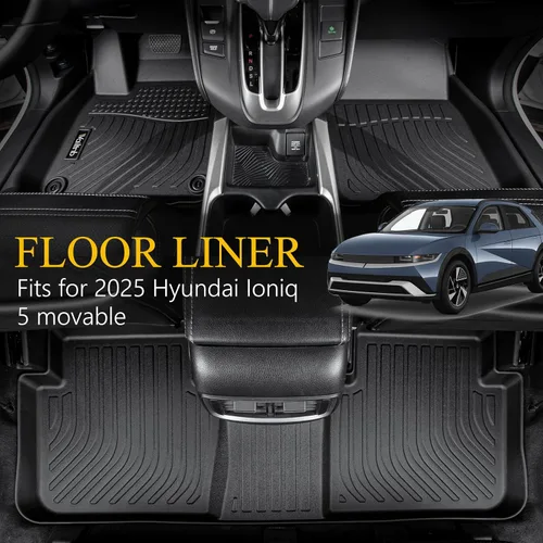 Vista 212 de Tapetes de piso para todo clima y forro de carga con respaldo para Chevrolet Suburban de 7 asientos 2021-2025 / GMC Yukon XL de 7 asientos