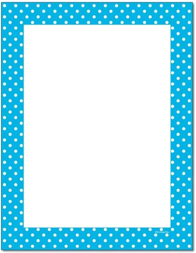 Vista 14 de Papel para impresora láser y de inyección de tinta con membrete de lunares (25 hojas, negro sobre blanco)