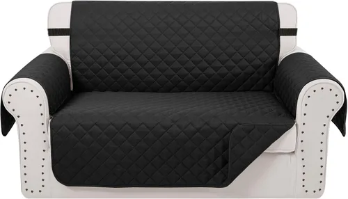 Vista 46 de Fundas para Silla Reclinable Reversibles Funda de Sofá para Mascotas Protector de Muebles Lazy Boy (Silla 23'', Beige/Beige)