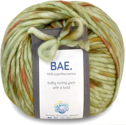 Vista 16 de BAE by Living Dreams - Ovillo de lana tierno, fuerte y súper suave para los tejidos de invierno junto a la piel. Hilo de lana merino 100% extrafino