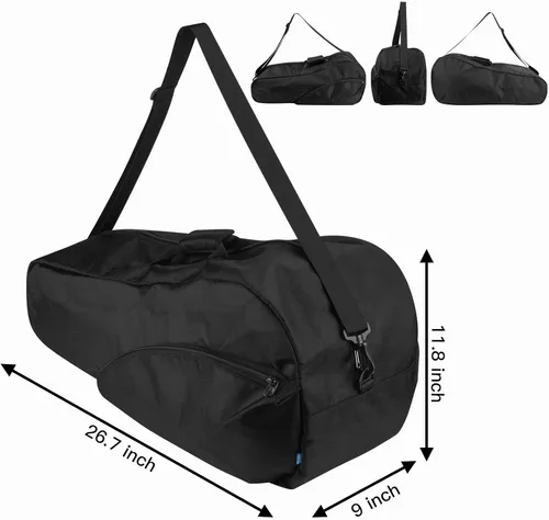 Vista 2 de Xxerciz 3 bolsas de tenis de raqueta, bolsas de tenis ligeras para mujeres y hombres para sostener raqueta, bolsa de cubierta de raqueta de tenis
