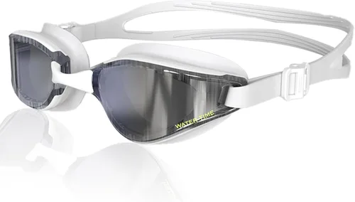 Vista 8 de Swipe - Gafas de natación para hombres y mujeres adultos, 100% antivaho anti UV, sin fugas, visión transparente, máxima comodidad, doble correa