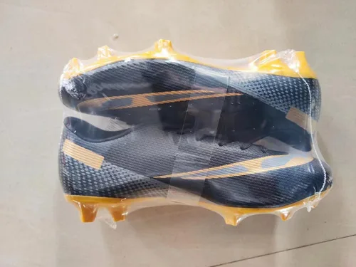 Vista 9 de Aiqzsh Zapatos deportivos de fútbol para hombre, zapatos de fútbol profesionales, transpirables para deportes al aire libre, corrercompetencia