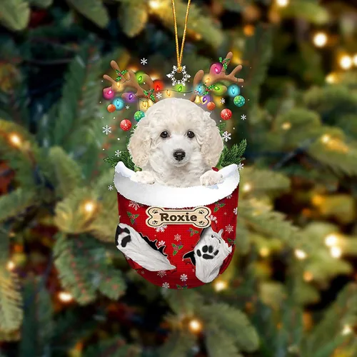 Vista 29 de LOVELYPOD Adorno Personalizado de Perro Affenpinscher, Adornos de Navidad Affenpinscher Regalo para Amante de Perros, Adorno de Navidad Colgante