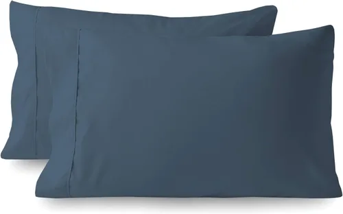 Vista 30 de Juego de cama de 5 piezas, 100% algodón egipcio de 600 hilos, fundas de almohada y sábana bajera con bolsillo extra profundo, ropa de cama suave