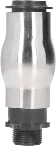 Vista 8 de AYNEFY Boquilla de fuente, acero inoxidable 304 rociador de agua de estanque rociador de agua boquilla de fuente de agua G1 rosca macho espuma