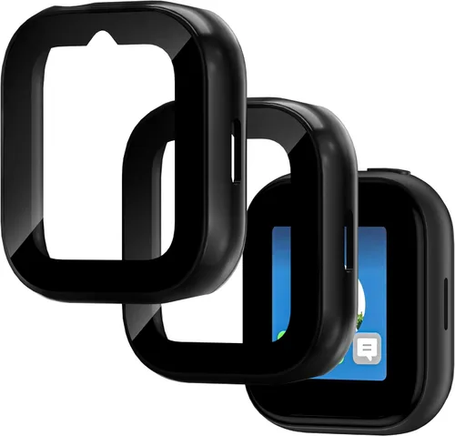 Vista 15 de Paquete de 2 fundas compatibles con T-Mobile SyncUp Kids Watch, carcasa rígida de policarbonato con vidrio templado para accesorios de reloj SyncUp