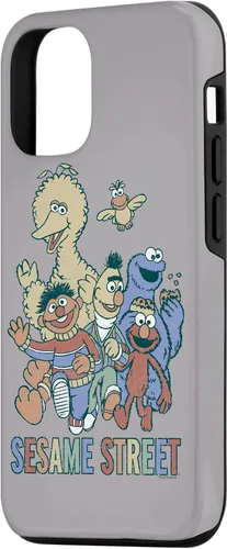 Vista 2 de iPhone 12/12 Pro Sesame Street colorido grupo caso