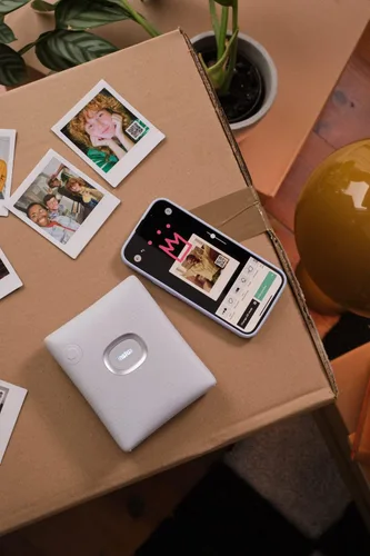 Vista 9 de Impresora para smartphone Fujifilm Instax Square Link - Blanco ceniza