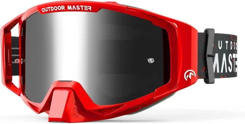 Vista 10 de OutdoorMaster Mustang - Gafas de motocross OTG, gafas de motocross, gafas de ATV para hombres, mujeres, adultos y jóvenes