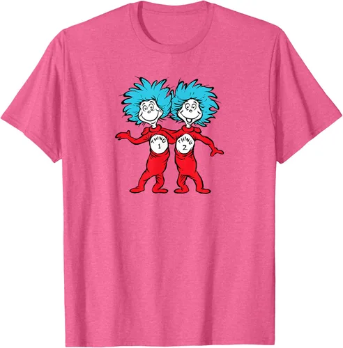 Vista 42 de Dr. Seuss Thing 1 Thing 2 Buddies - Camiseta Negro