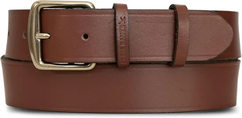 Vista 20 de Eddie Bauer Cinturones de cuero casuales para mujer con hebilla de metal duradera Barra central - Negro