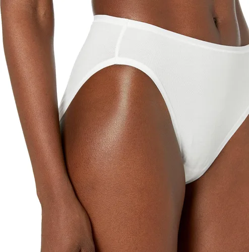Vista 4 de Tienda Essentials - Ropa interior de algodón y de pierna alta para mujer (disponible en talla extragrande), paquete múltiple