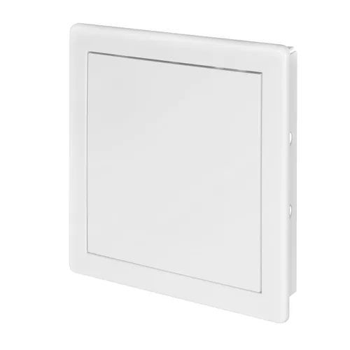 Vista 9 de Awenta Panel de acceso de 4 x 4 pulgadas para paneles de yeso/puerta de acceso de pared de plástico ABS blanco con tapa de solapa/escotilla