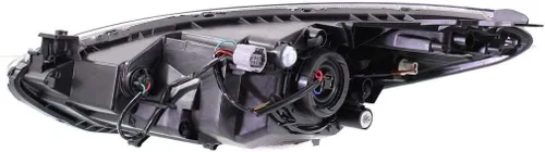 Vista 2 de Para 2011-2014 Mazda 2 faro delantero conductor y lado del pasajero certificado CAPA MA2518144 MA2519144-Reemplaza DR61-51-0L0D, DR61-51-0K0D