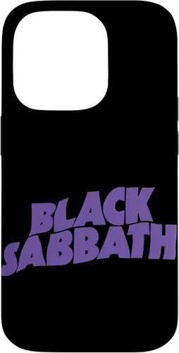 Vista 17 de Funda con logotipo oficial de Black Sabbath Purple para iPhone 17