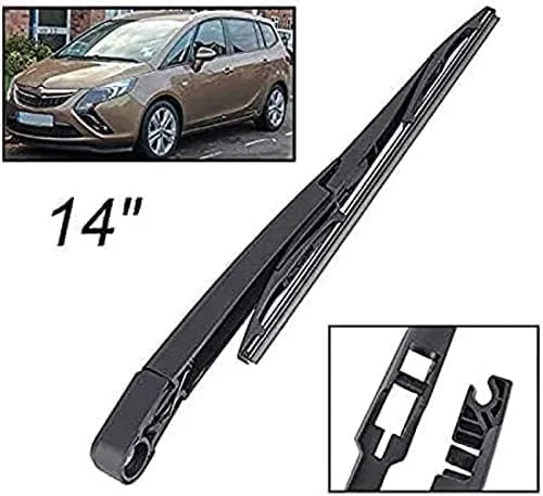 Vista 2 de Brazo del limpiaparabrisas trasero del coche, para Zafira C Tourer 2011, 2012, 2013, 2014, 2015, 2016, 2017, repuesto del conjunto