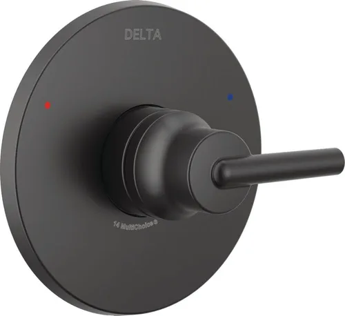 Vista 11 de Delta Trinsic Serie 14 T14059-PN - Kit de moldura de válvula de ducha de una sola función, níquel pulido T14059-PN (válvula no incluida)