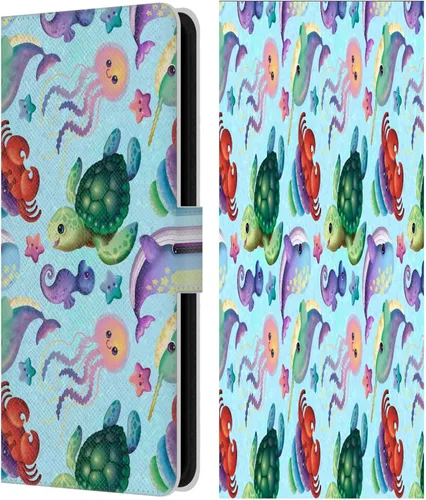 Vista 134 de Head Case Designs Officially Licensed Carla Morrow Colorful Space Dice Patterns Leather Wallet Case Compatible with Samsung Galaxy A07 4G