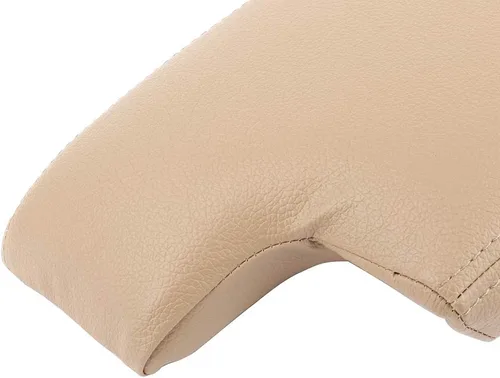 Vista 4 de Tapa de consola central beige compatible con 1999-2004 para BMW E46 Serie 3 Kit de reparación de cubierta de reposabrazos
