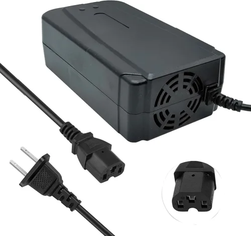 Vista 9 de Cargador 72V 3A Enchufe de 3 pines para 60V 20AH 32AH AGM Gel SLA Big Electric Scooters, eWheels EW-52 EW-54, Go Karts, Big Toys, 60V Batería