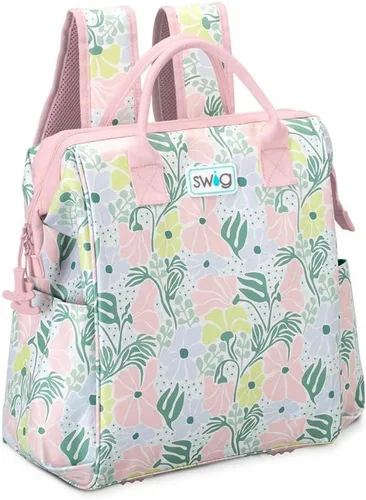 Vista 8 de Mochila enfriadora Swig Life Packi, enfriador aislado, bolsa de playa impermeable, 24 latas, enfriadores aislados livianos