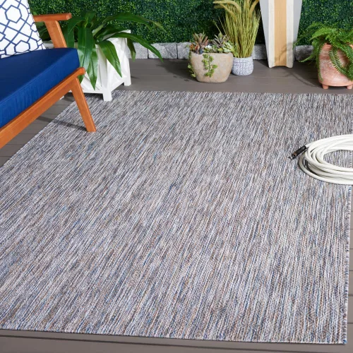Vista 57 de SAFAVIEH Courtyard Collection CY8520 - Alfombra decorativa sólida para interiores y exteriores, impermeable, fácil limpieza, 2 x 3 pies 7 pulgadas