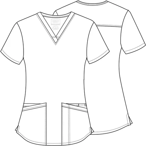 Vista 7 de CHEROKEE Workwear Profesionales cuello en V