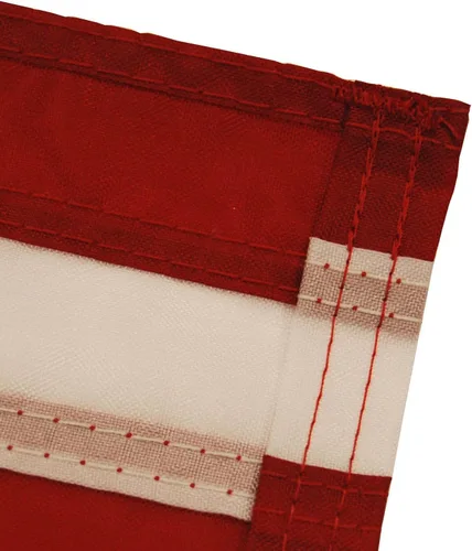 Vista 6 de Bandera de los Estados Unidos para barco bordada, de Taylor Made Products, con 50 estrellas