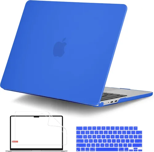 Vista 19 de DONGKE Funda para MacBook Air de 15 pulgadas M5 M4 M3 M2 (2026-2023) A3448 A3241 A3114 A2941, cubierta protectora rígida compatible con Touch ID