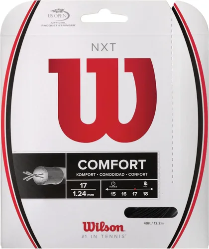 Vista 14 de Cuerda de tenis Wilson NXT - Juego y carrete de 200 m