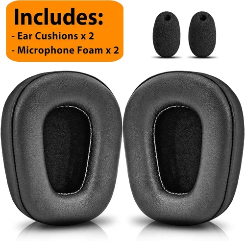 Vista 7 de B450-XT B550-XT Kit de almohadillas de repuesto compatibles con auriculares B450-XT B550XT I B450 B550 XT Accesorios (cuero proteico)