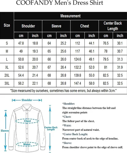 Vista 6 de COOFANDY Camisa de vestir con estampado floral para hombre, camisas de manga larga con botones de cachemira para boda, fiesta, baile de graduación