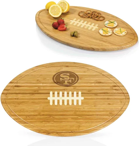 Vista 2 de PICNIC TIME NFL Kickoff Football Cheese Board