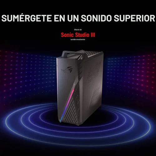 Vista 6 de ASUS ROG Strix G15 Gaming Desktop PC, Intel Core i7-12700F, GeForce RTX 3060 12GB, 16GB DDR4 RAM, 1TB PCIe 4.0 SSD, Windows 11 Home, G15CF-AB766