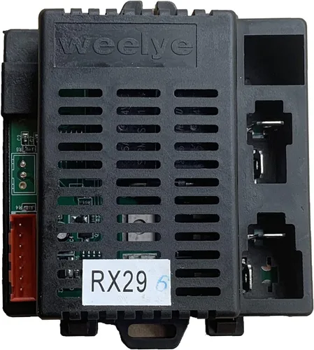 Vista 2 de weelye RX29 12V Enchufe de cuatro lados para niños con control remoto Bluetooth 2.4G Bluetooth y accesorios de receptor para niños, piezas