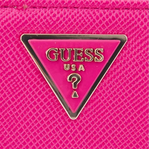 Vista 4 de GUESS Laurel - Cartera grande con cremallera, pulsera y embrague para mujer