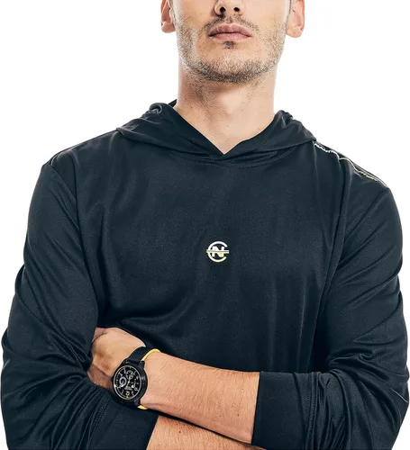 Vista 4 de Nautica Sudadera con capucha para hombre de Competition hecha de forma sostenible