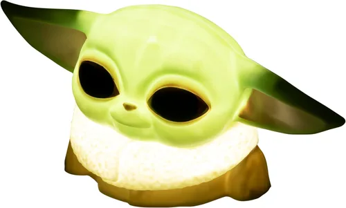 Vista 6 de The Mandalorian Baby Yoda Grogu - Lámpara de escritorio con licencia oficial de Star Wars, plástico