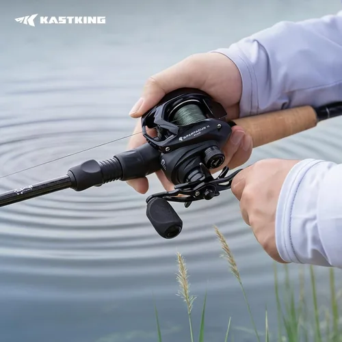 Vista 12 de KastKing Spartacus II Plus Baitcasting Fishing Reels with 8.0:1 Gear Ratio