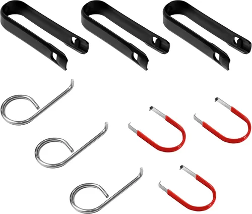Vista 11 de PA tapas de cubierta para lengüeta de rueda negra VW pieza No. 1K06011739B9 ~ Juego de 20 + Herramienta de extracción