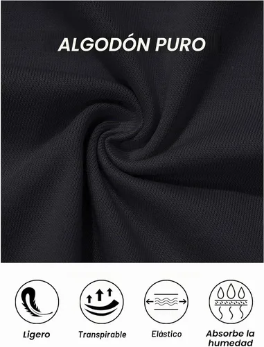 Vista 7 de MAGCOMSEN Camisetas de algodón para mujer de manga corta con cuello redondo, camisetas de ajuste clásico y transpirables de verano a1-Negro