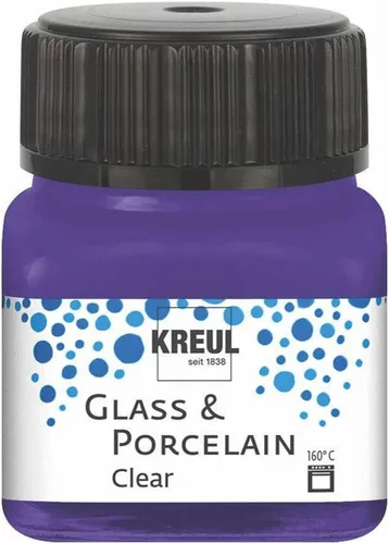 Vista 7 de Kreul Pintura de vidrio y porcelana, verde manzana, 0.7 fl oz