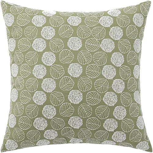 Vista 24 de vctops Funda de almohada decorativa de lino con bordado floral bohemio para sofá, cama (margarita, 18 x 18 pulgadas)