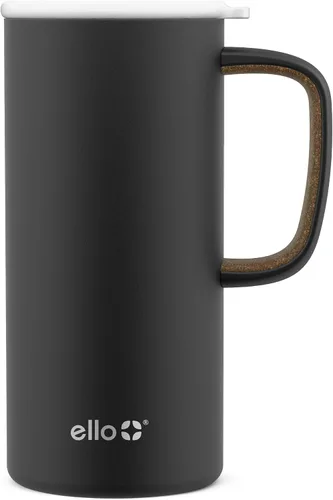 Vista 11 de Taza de viaje Ello Campy de acero inoxidable y hermético al vacío.