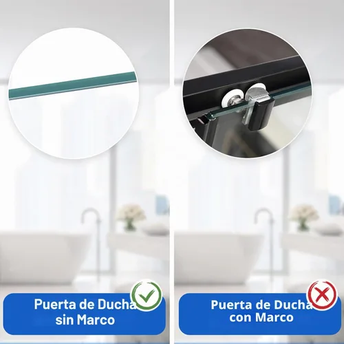 Vista 4 de Ganchos para puerta de ducha de 10 pulgadas, ganchos de ducha para toallas, ganchos de toalla extendidos resistentes sin perforaciones para puerta