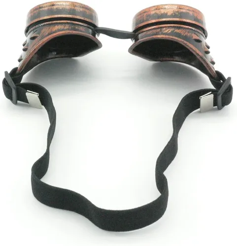 Vista 2 de Gafas Steampunk Gafas Vintage Soldadura Gótica (Copper)